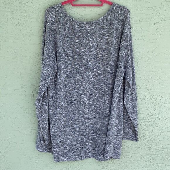 Ava & Viv Sz 2X Gray Tunic - Picture 2 of 9